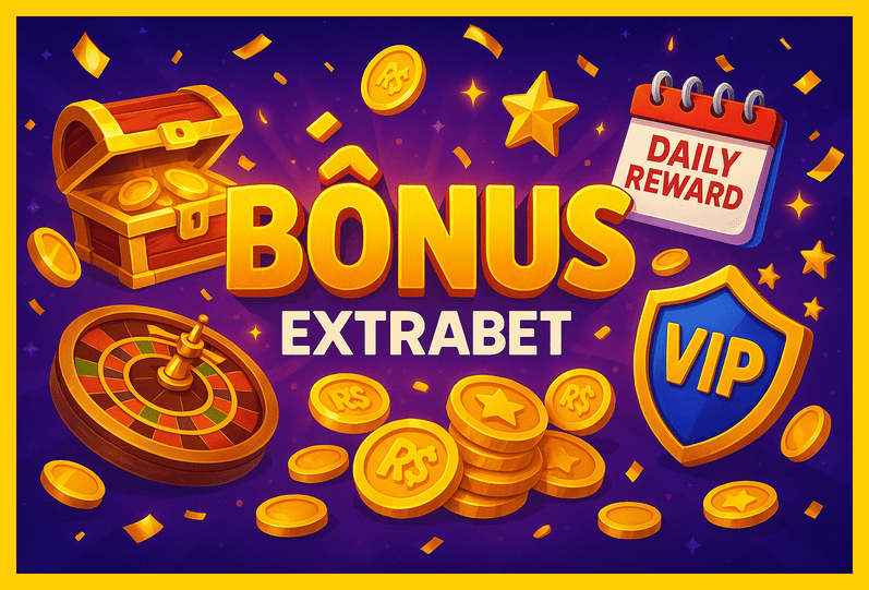 O bônus promocional EXTRABET é uma ótima maneira de começar sua aventura