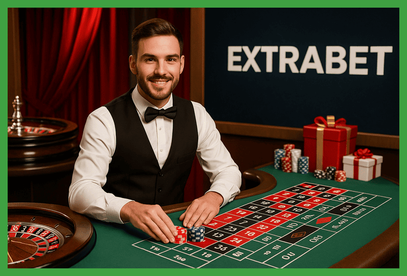 O EXTRABET Live Casino lança promoções regularmente